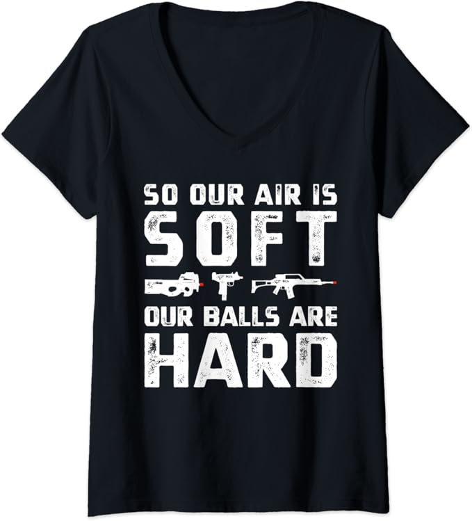 Womens Funny Airsoft Balls Hard Airsofting Sport Airsofter